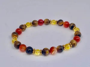 ♌️ Leo Bracelet - Fire, Radiance & Sovereign Confidence