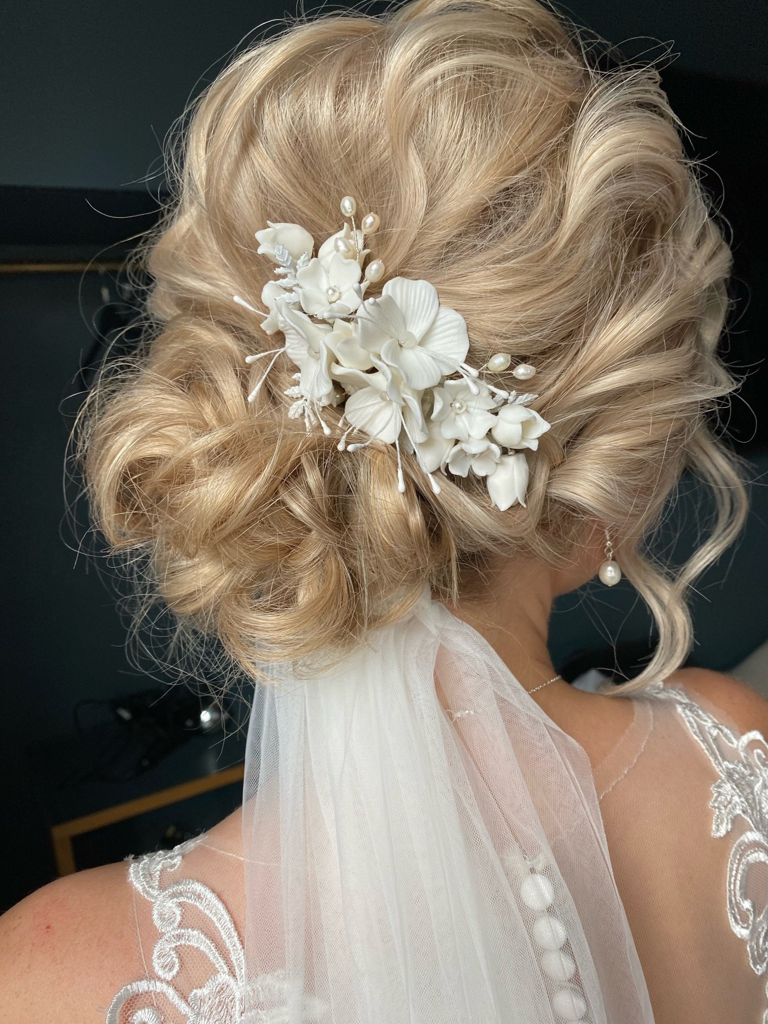 Hair styling at Bows Hair