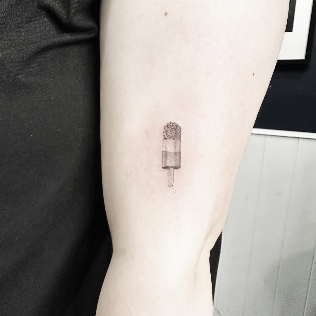 Fab lolly tattoo by Markings Tattoos