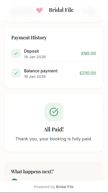 Easy mobile payments